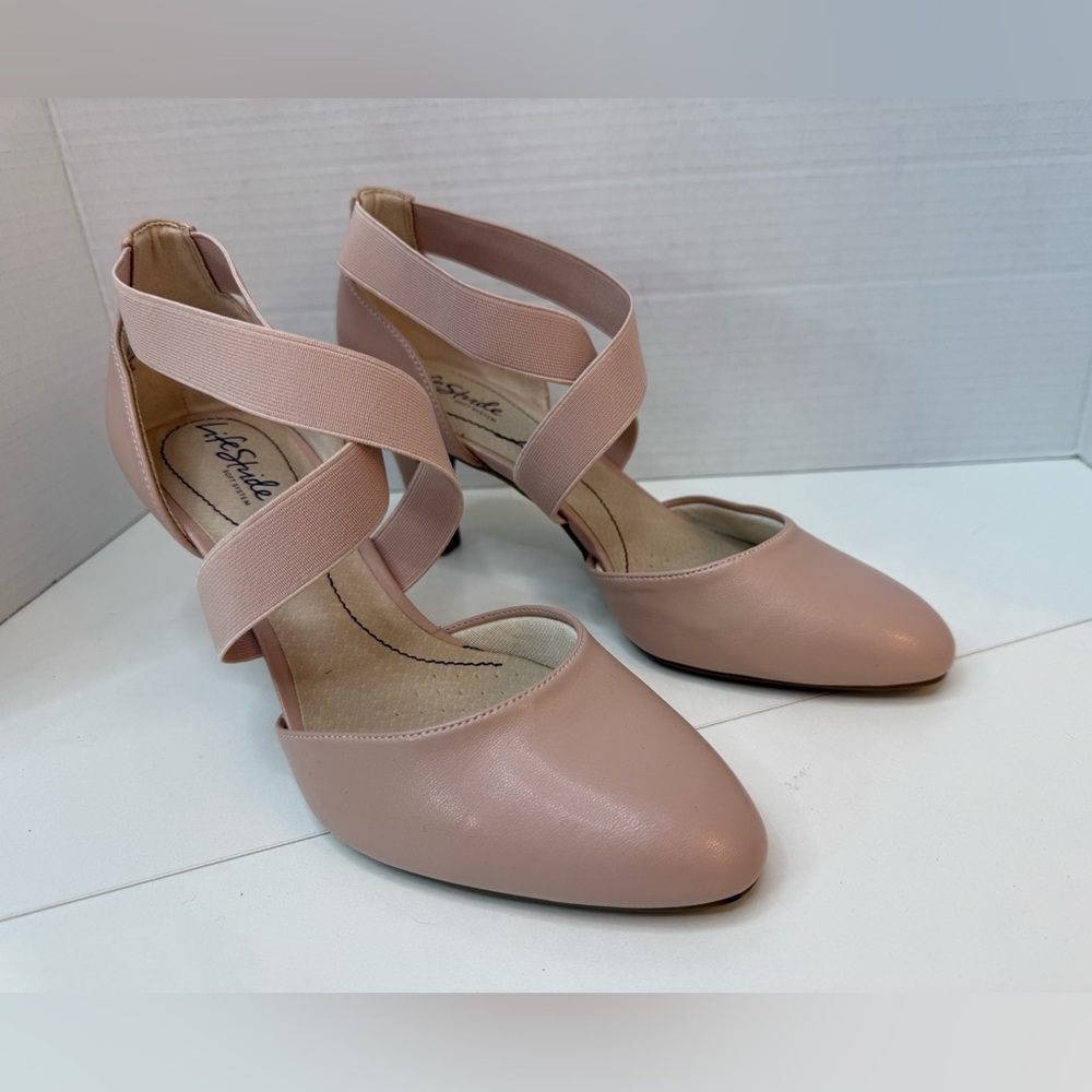 NEW Lifestride Womens Gallery Pump size 9W - Picture 3 of 9